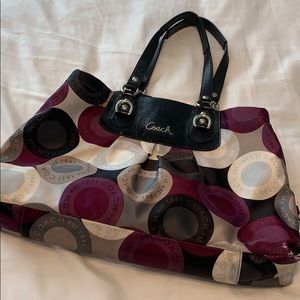 Coach Modern Logo Silk Bag